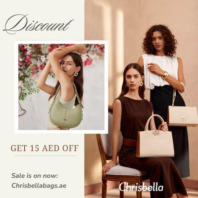 Chrisbella Women’s Bags Sale - Save 15 AED!