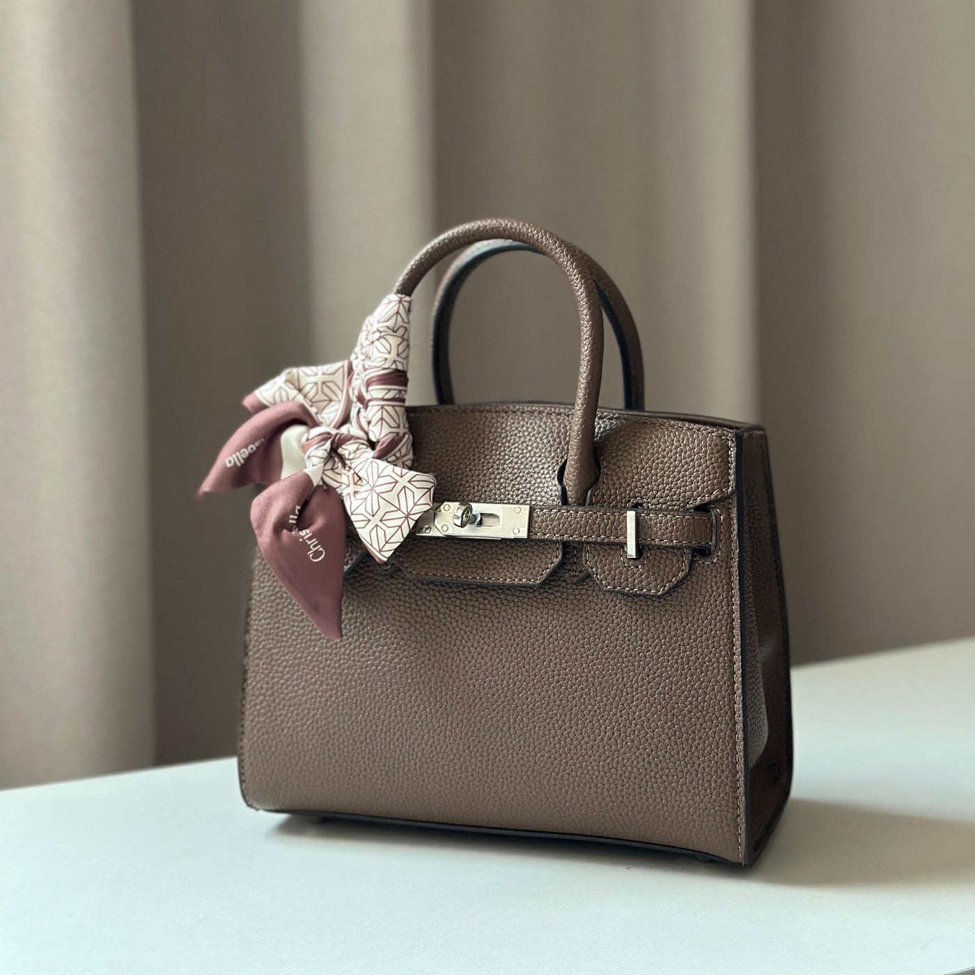 Chrisbella New Trending Handbag with Long Strap and Scarf GD012412186693