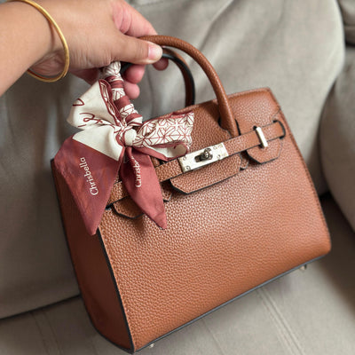 Chrisbella New Trending Handbag with Long Strap and Scarf GD012412186693