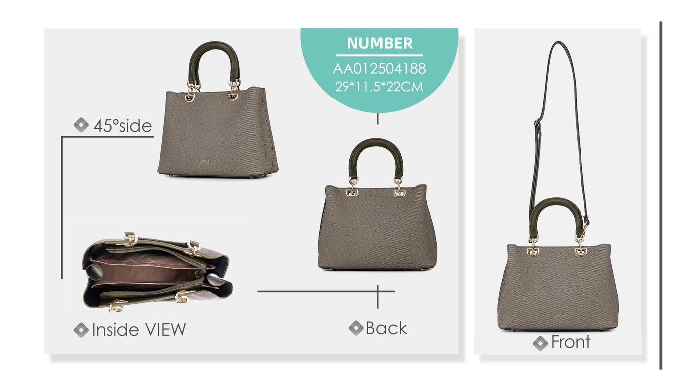 Chrisbella New Handbag with Wallet AA012504188819