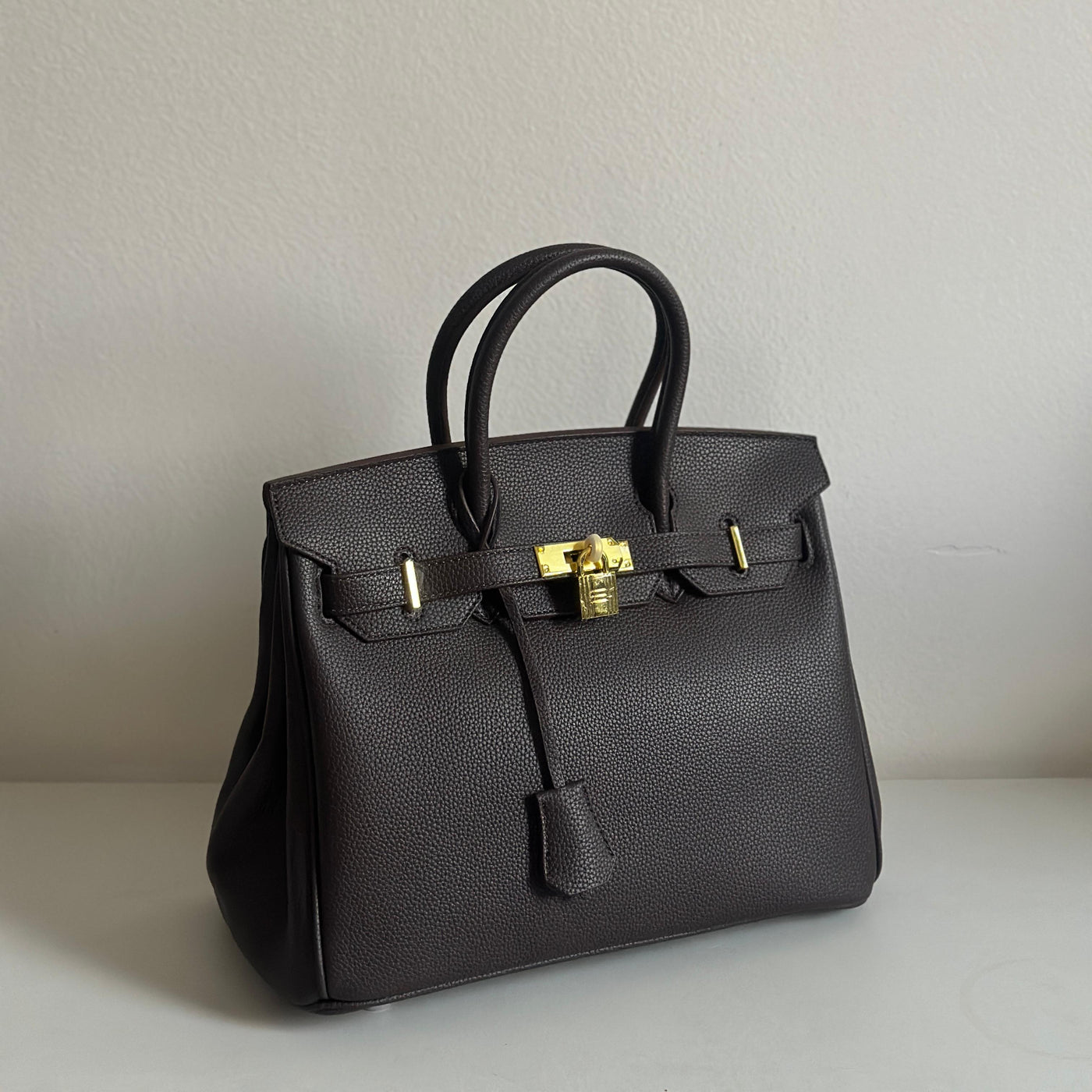 Hermes Inspired Handbag  With Double Long Strap